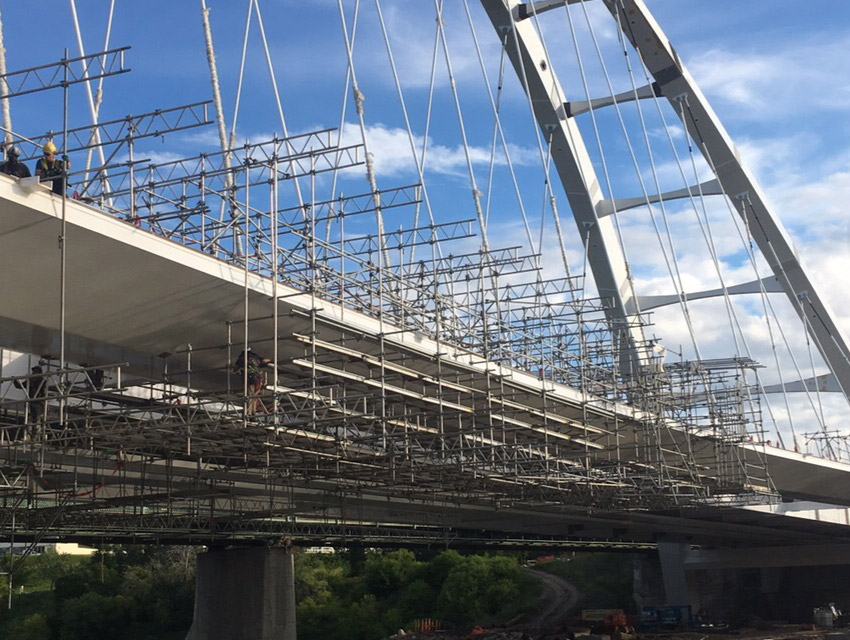 King Scaffolding Bridge Suspended Access Platform